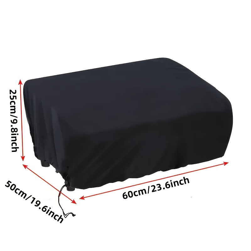 E-shop 1 Stück Hochwertige Grillplattenabdeckung 210D Polyester Tischgrillschutz kompatibel mit 17 Zoll Blackstone 1971 Platte ohne Abzugshaube