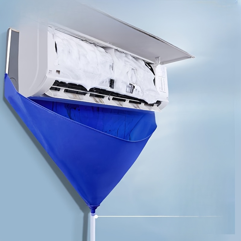 Efficient and High-Quality Split AC Cleaning Kit: Spill-Free, Easy-Clean Bag with Water Pipe for All Models