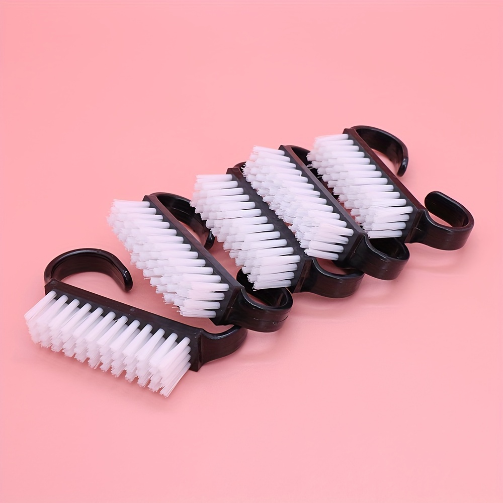 

JEARLYU Brosses de nettoyage des ongles - Lot de 2/4/12 brosses à ongles noires non parfumées avec manche pour le nettoyage des ongles des pieds et des mains pour hommes et femmes