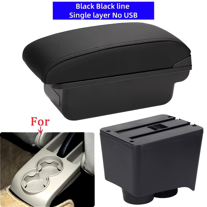 Armrest Compatible With For 9n 3, Suitable For Cars From 2002 To 2009, Modification Parts, Storage Box, Automotive Interior Accessories.