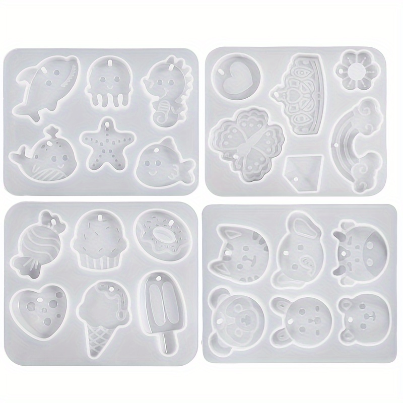 608# Animal Pendant Mold