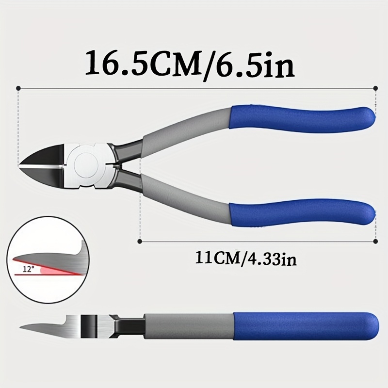TEMU 1 Pince de japonaise pour , bec pointu, pince multifonction, coupe-fil, pince modèle, pince à à lame tranchante pour une coupe facile, poignée