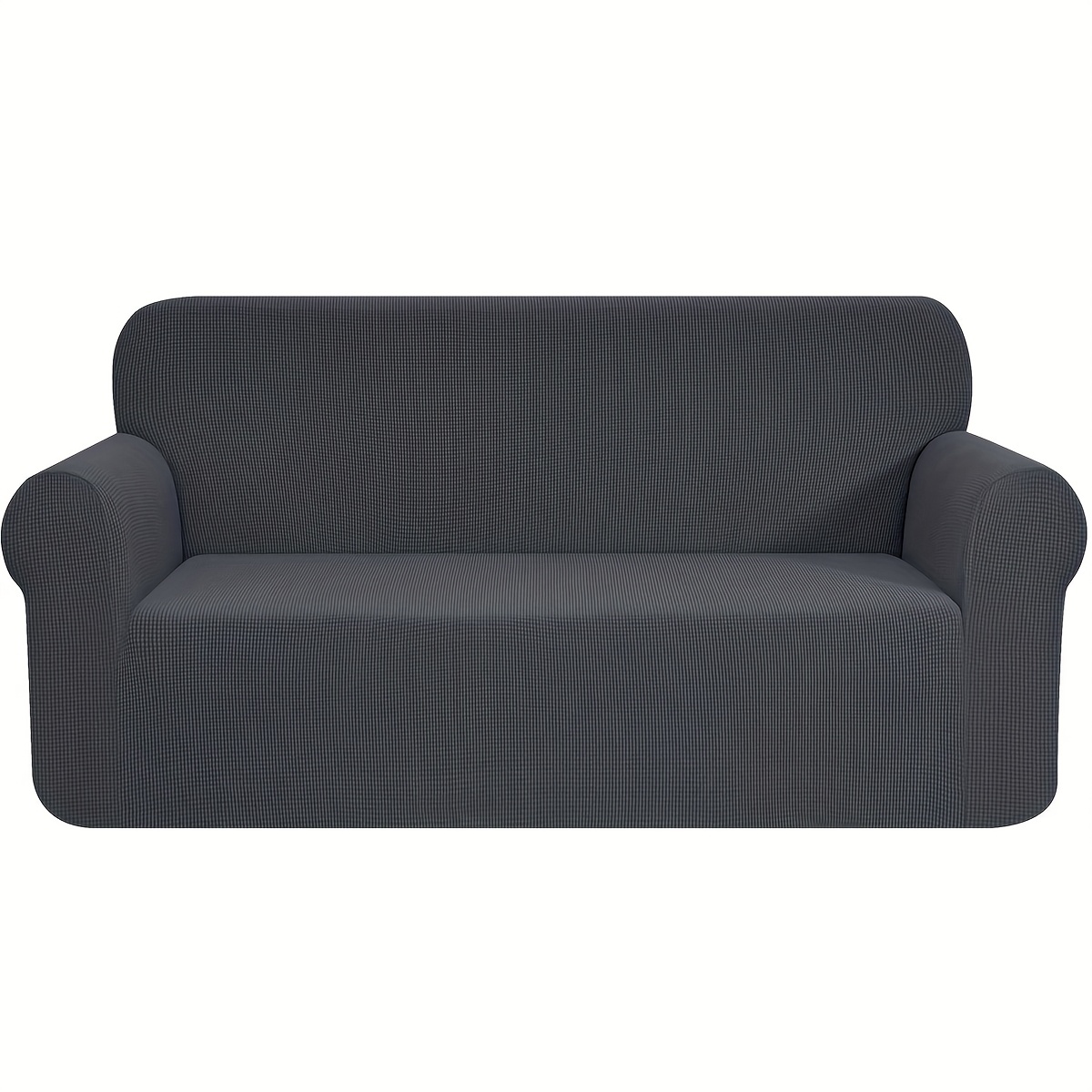 Image of 1pc Thickened Sofa Cover, Full-coverage Sofa Elastic Jacquard Sofa Cover, Pet, Anti-leak Sofa Furniture Protection Cover Suitable For Living Room, Bedroom, Office And Home Decoration