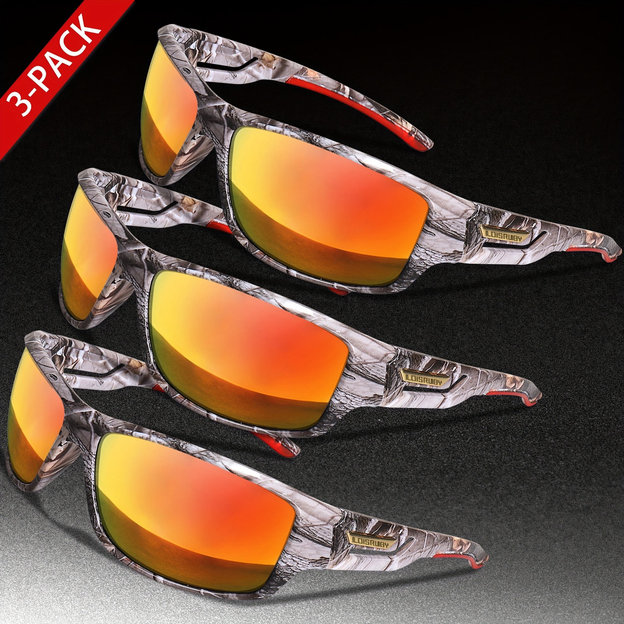 2023 New Camouflage Sports Cycling Men Sunglasses Fishing Women Polarized  Sunglasses Male Color Film Polarized Sun Glasses Uv400 - AliExpress