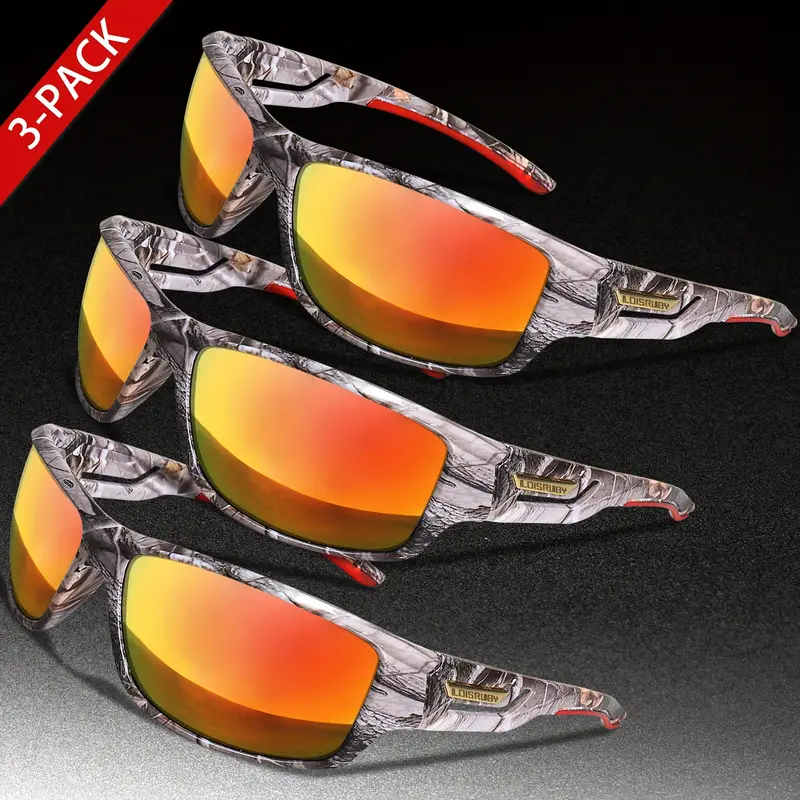 Camouflage Polarized Cycling Driving Sunglasses Outdoor Sports Fashion Fishing Running Goggles Men Women Eyewear