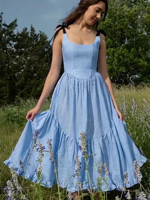 long vest pattern maxi dresses Crochet Granny Square Dress Pattern: Vintage Long Vest (PDF Pattern)