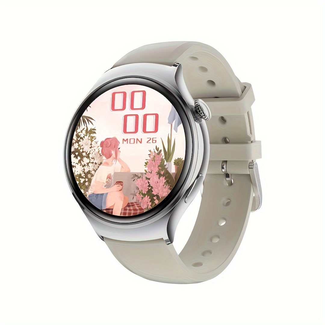 Women Smart Watch 1.2'' HD Display Massive Dials NFC Access Long Standby Time Wireless Multi-Sport Mode Music Control Watch Gift_voghion.com