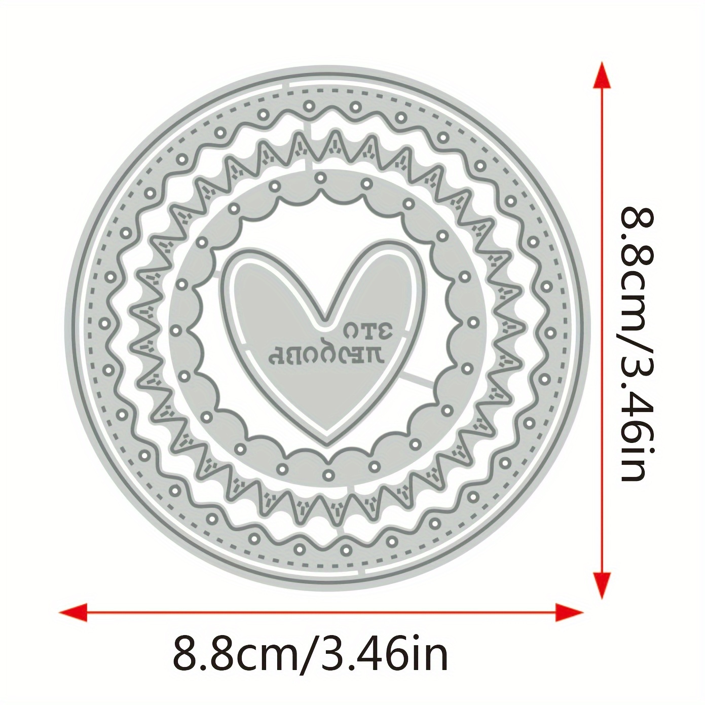 1pc Metal Cutting Dies Window Frame Diy Paper Craft Knife Mould Blade Punch Stencils Dies