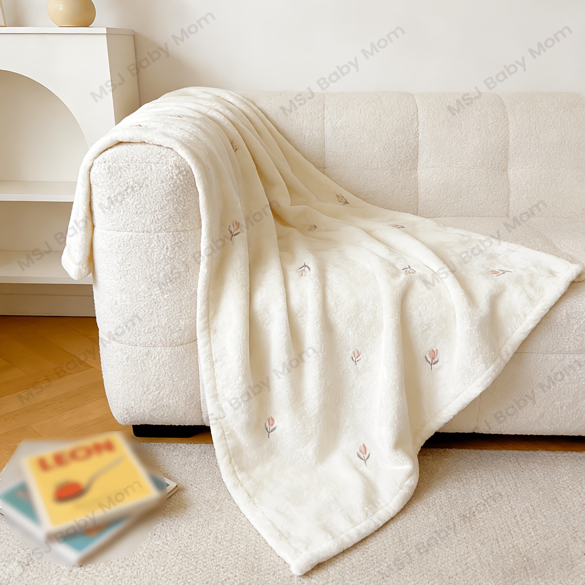 Embroidery Warm Blanket