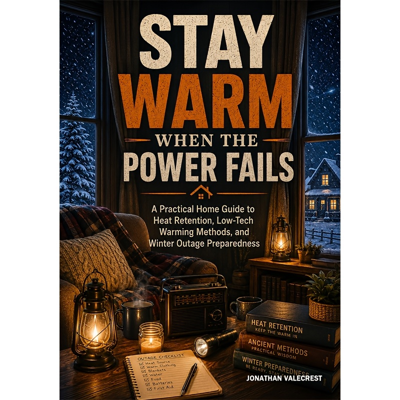 TEMU Stay Warm When The Power Fails: A Practical Home Guide To Heat Retention, Low-tech Warming Methods, And Winter Outage Preparedness Essential