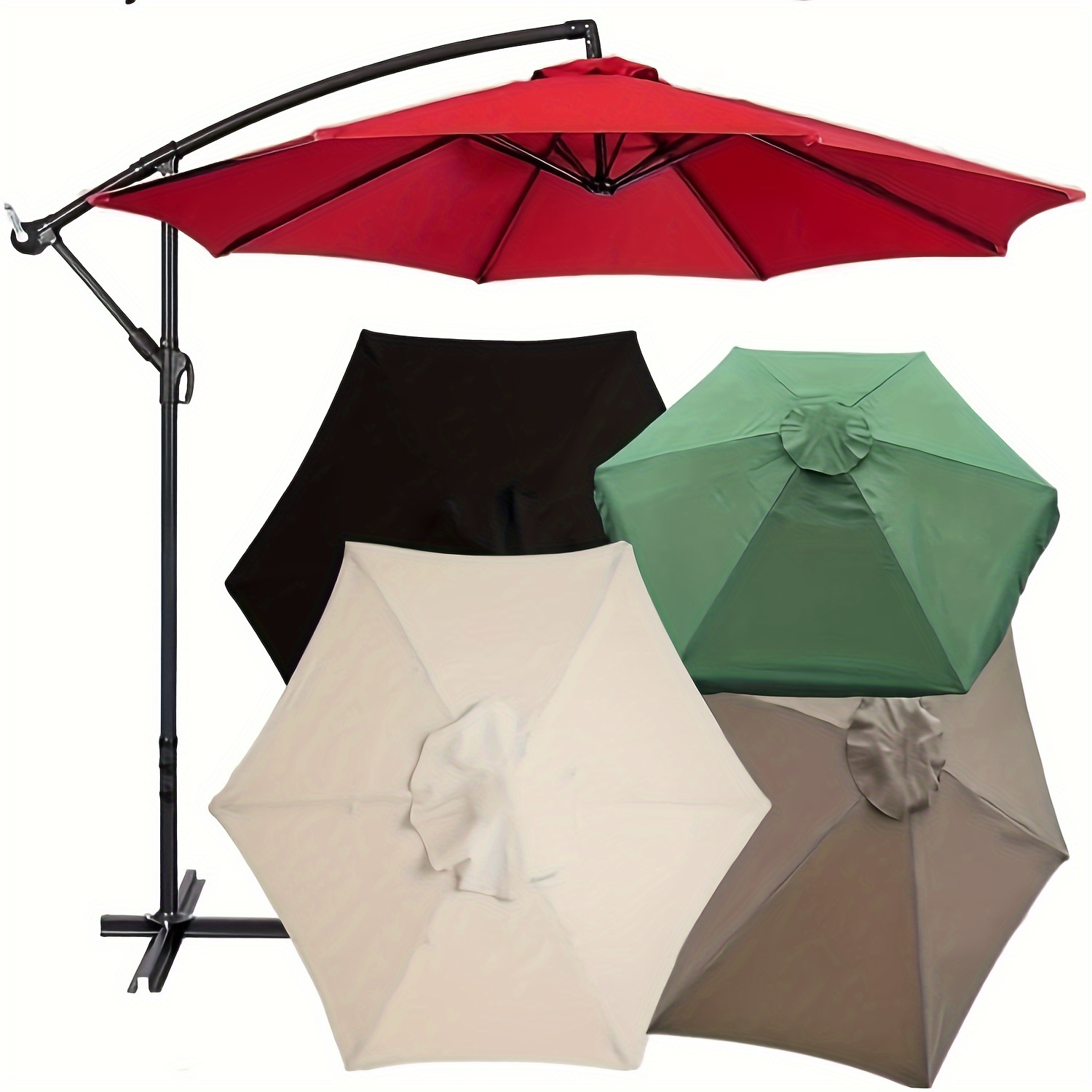 Loviver Patio Umbrella Accessories Outdoor Umbrella Accessories Parasol Hand Knob Outdoor Umbrella Cord Line Umbrella Replacement Parts for Picnic Cord Fixed