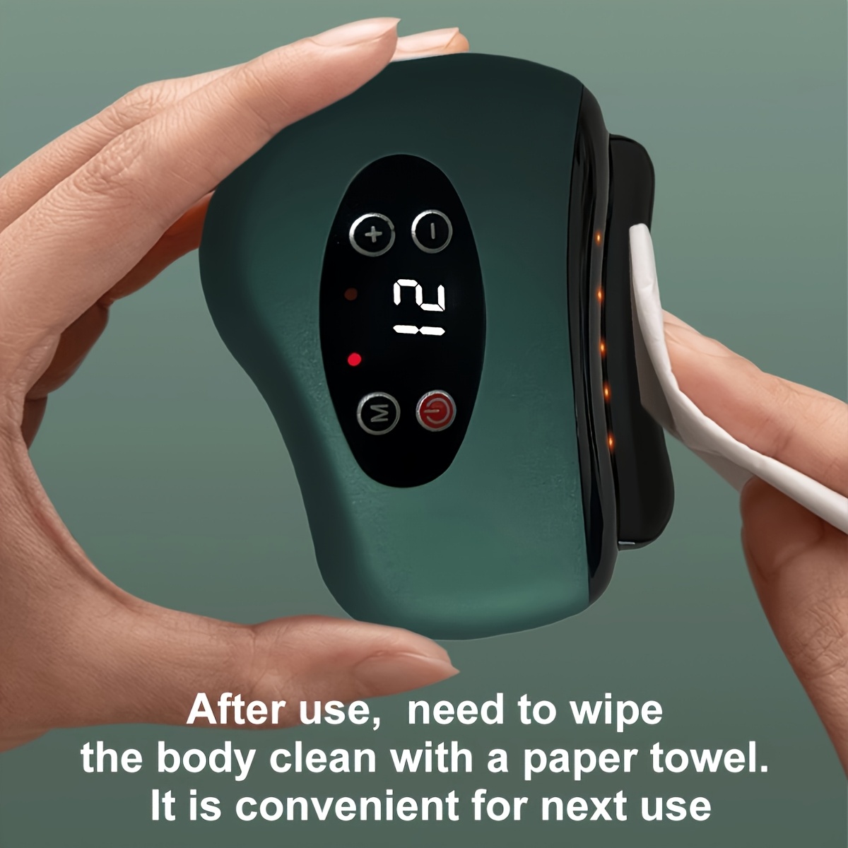 NIJ 12 Adjustable USB Charging Home Portable Beauty Electric Scraping Board