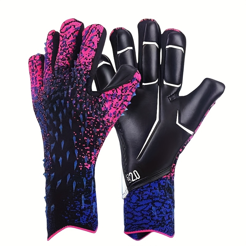 a pair of football goalkeeper gloves