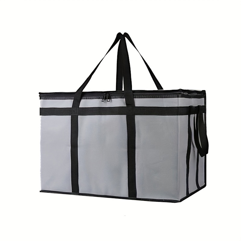 TEMU 1pc Xxxl (58.42 X 35.56 X 38.1cm) Oversized Insulated Bag Bag, Durable Insulated Bag, Multi-compartment Design Portable Cooler Bag For Outdoor