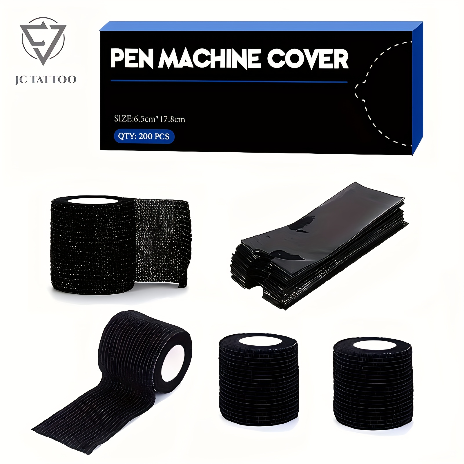 1pc Pencil Pouch + Bandage Set Tattoo Machine Set Suitable For Beginners And Thickness Pencil Machine Set Suitable For All