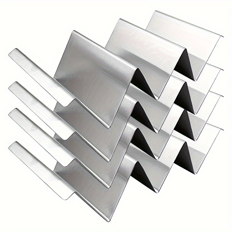 W-shaped Stainless Steel Taco Holder, W-shaped Tortilla Rack, Corn Roll Holder, Pancake Tray