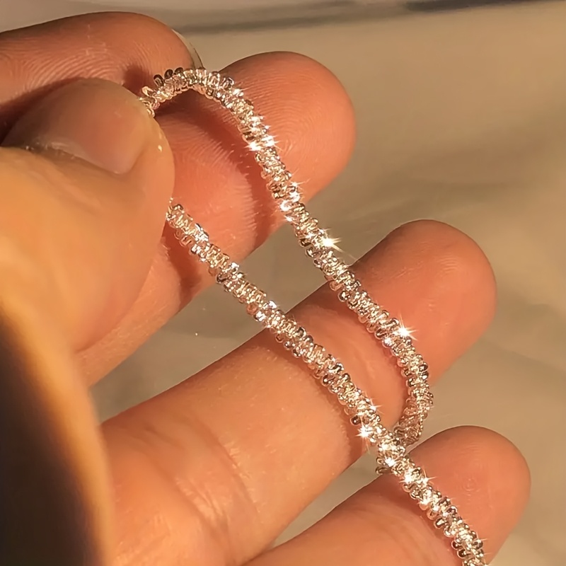 High-Quality Stainless Steel, Sparkling Minimalist Star Necklace for Men and Women - Father's Day Gift, Hot-Selling Trendy Classic Shimmering Celestial Chain
