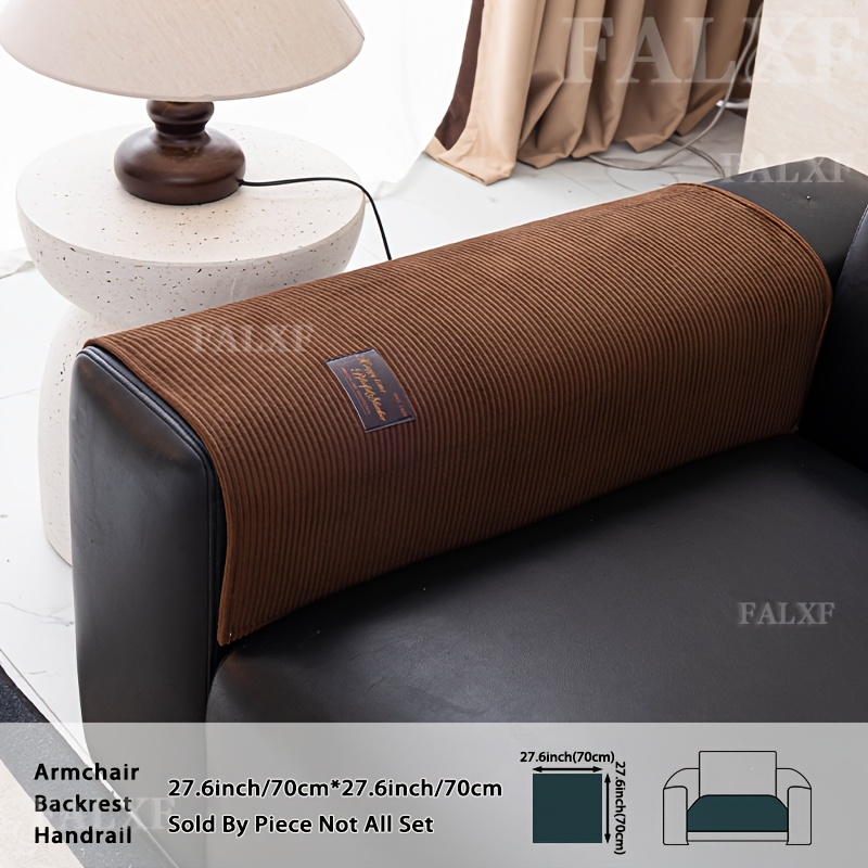 TEMU 1pc [plain Texture] Sofa Cushion, Sofa Cover, Pet-friendly, Machine Washable, Anti-slip And Wear-resistant, Cat-scratch Resistant Sofa Cover,