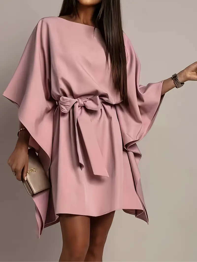 off shoulder kimono sleeve dress Latiste Kimono Wrap Dress Fabjetsetter Fashion Boutique