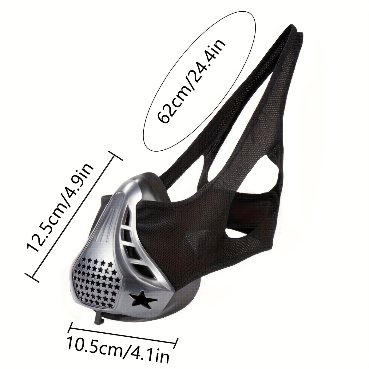1pc High-Altitude Mask, Fitness Training Mask, Suitable for Gym Workouts, Aerobic Exercises, Fitness, Running, And Endurance Training