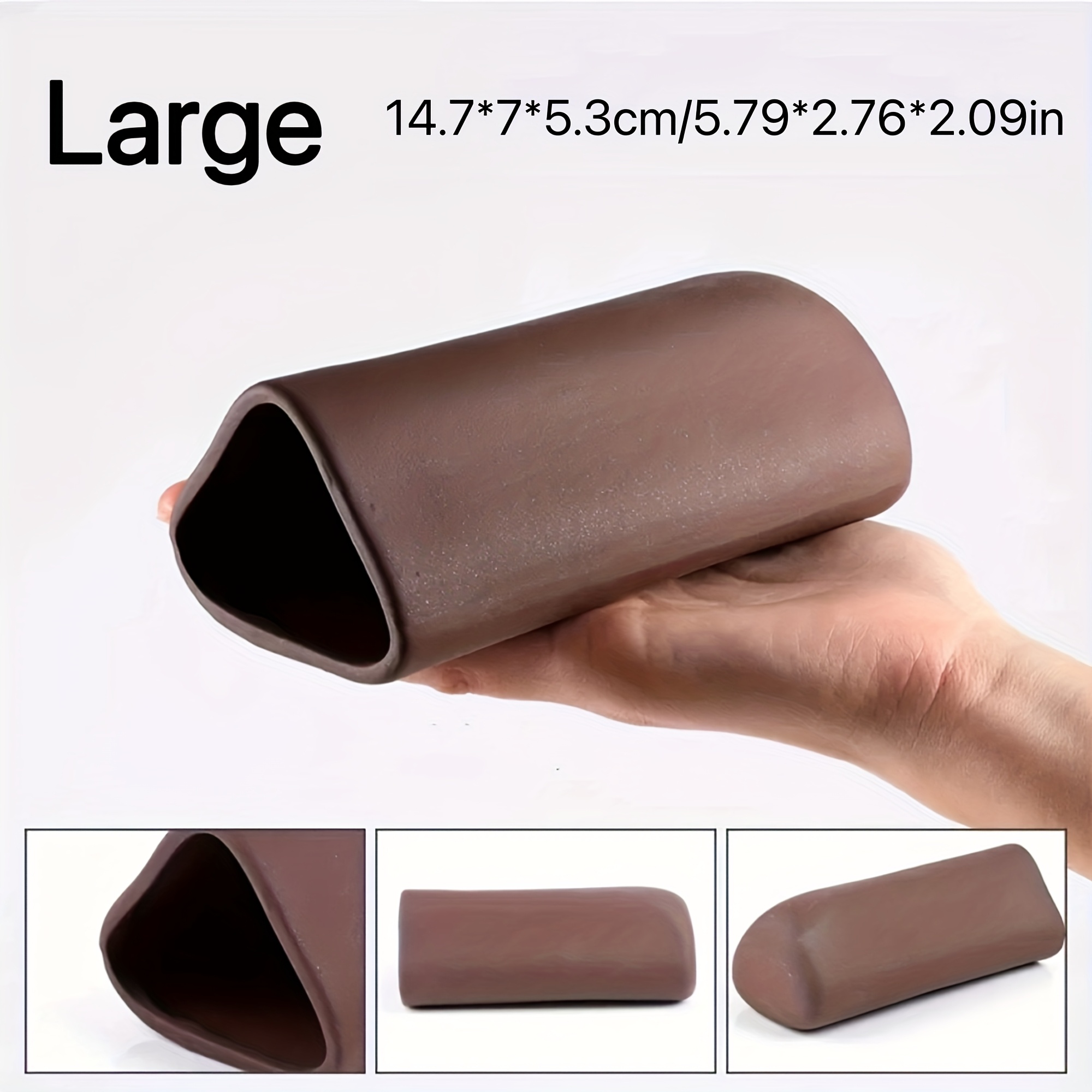 Image of Ceramic Aquarium Cave- Aquarium Decoration Additions- Ideal Habitat, Breeding Tubes And Hiding Places For Shrimp And Small Fish- Reduce Stress And Spawning- Brown Shelter For Fish Tanks