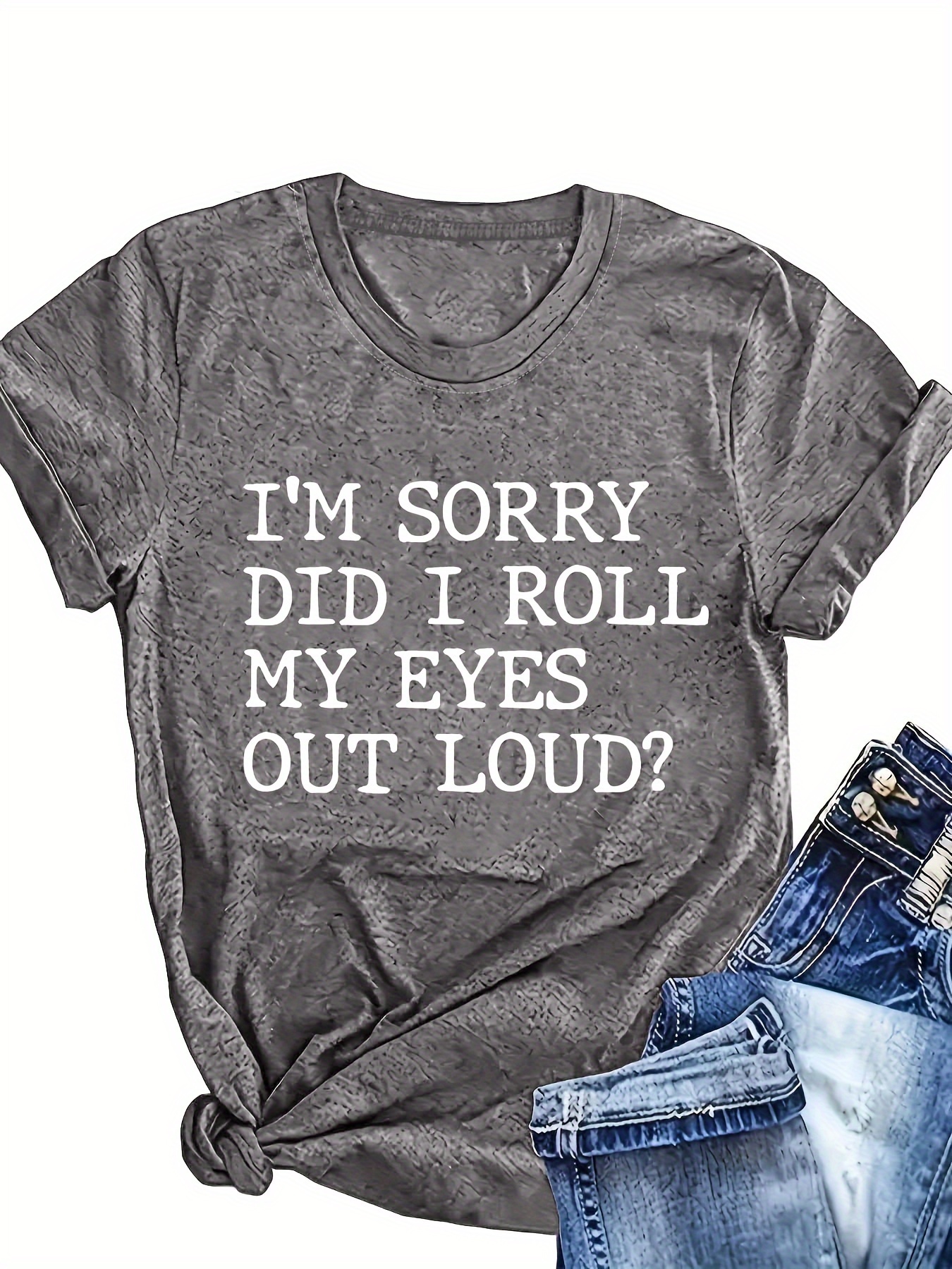 2024 Cross-border European and American Women's Round Neck Loose Fit Short Sleeve Casual Top Layering T-Shirt