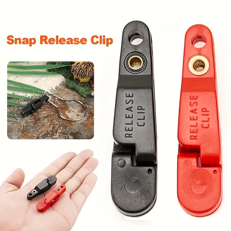 

2pcs Quick Release Line Clips, Trolling Clips, Sea Fishing Accessories