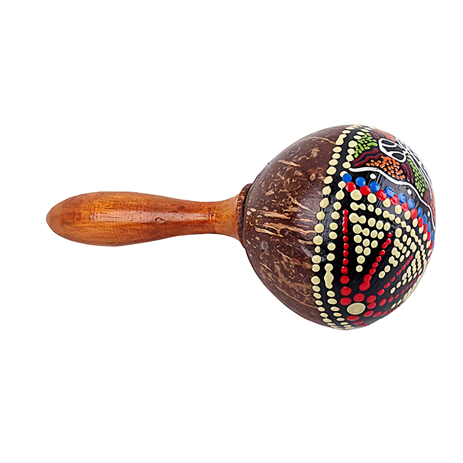 TEMU Boissons à sable indonésiennes peintes en , instruments de percussion Orff, shakers, œufs de sable, petites boules de sable, maracas parfaites