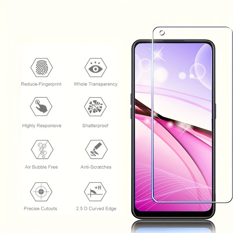 Pellicola Oppo A94 5g Vetro Temperato Per Oppo A94 5G - Protezione Schermo Anti-Graffio, Durezza 9H, Trasparente Protezione Schermo 9h Oppo