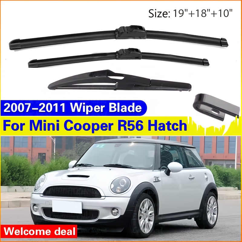 E-shop Für Hatch 2007-2011 Scheibenwischer vorne und hinten Scheibenwischerblätter Windschutzscheibe Windschutzscheibe Fensterbürsten