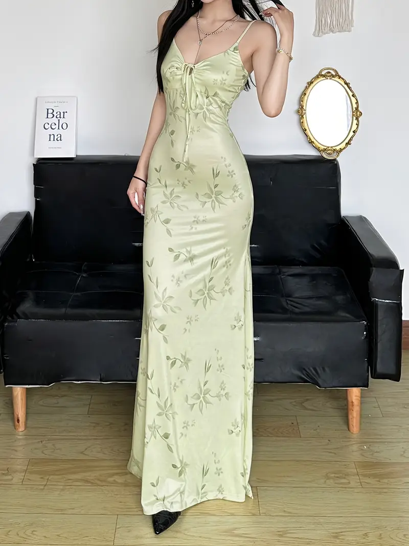 sassygals french style fresh vacation floral strappy dress - Temu Germany sassygals french style fresh vacation floral strappy dress - Temu Germany