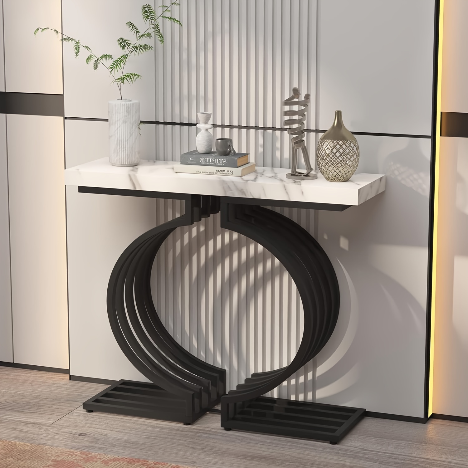 Modern entrance console table sales