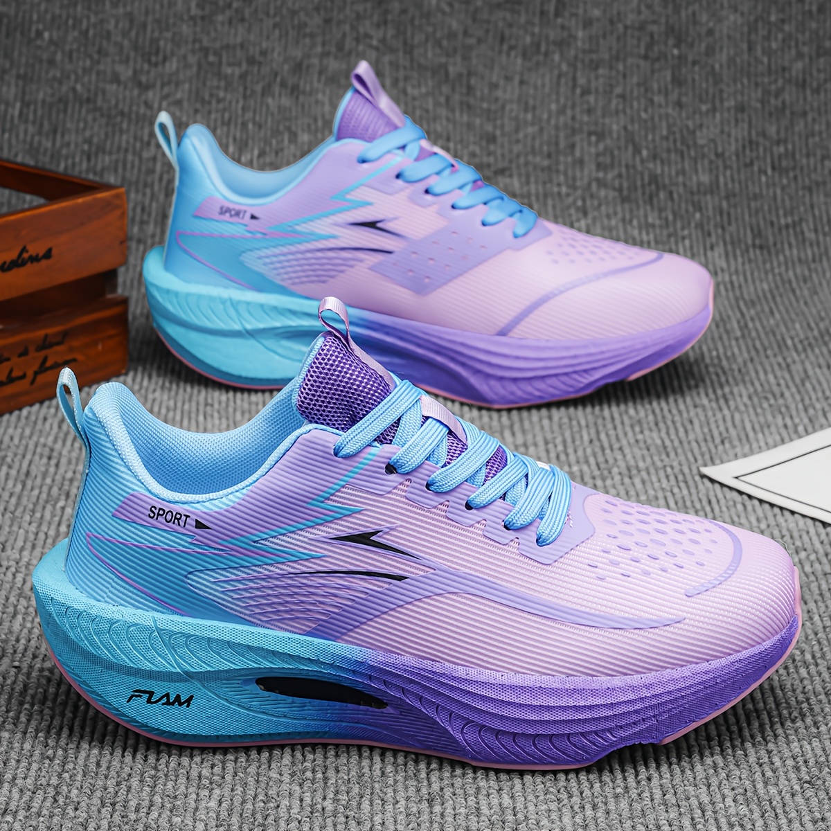 TEMU [Baskets] Chaussures de course de sport printemps et été pour hommes, respirante, antidérapantes, résistantes à l', chaussures de course hors