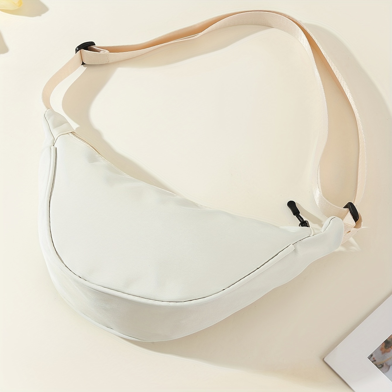 TEMU Crossbody Bag-niche Design High-end Chest Bag For Women, Fashionable And Versatile Street Style Crossbody Bag, Student Cycling Casual Shoulder