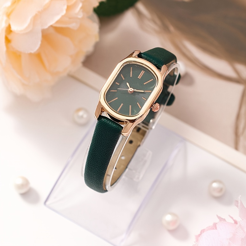 tonneau minimalist quartz watch women s vintage dress Temu Canada