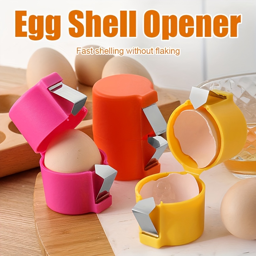 

Stainless Steel Separator - Quick Crack Remover, Manual Egg Peeling Tool For Kitchen Baking