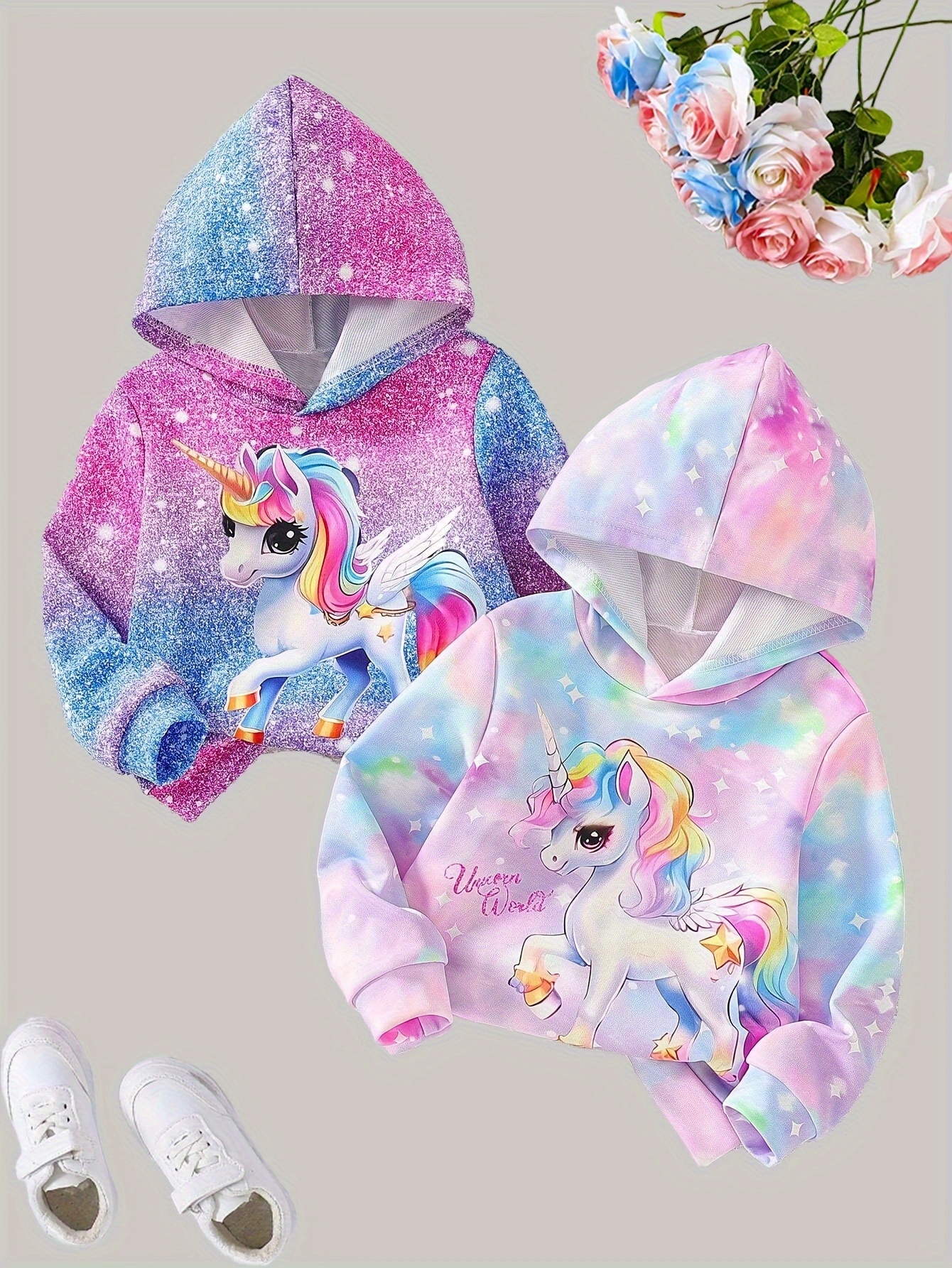 a single piece girls 3d cartoon unicorn pony patterned Temu