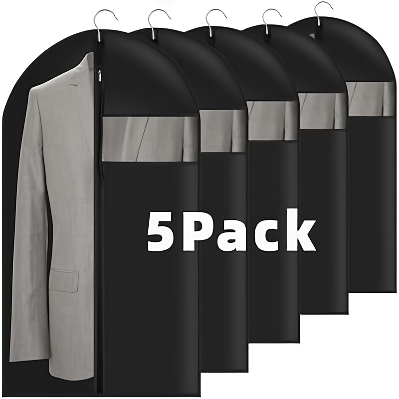 pack garment bags hanging clothes large suit dress covers Temu