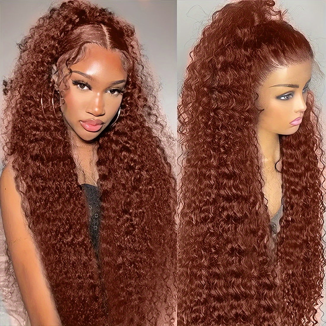 Copper Red online Lace Front Wig