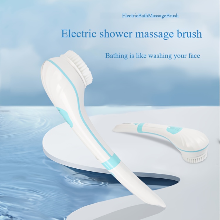   bath brush home automatic back scrubber detachable head shower massager lightweight and portable Product details 2