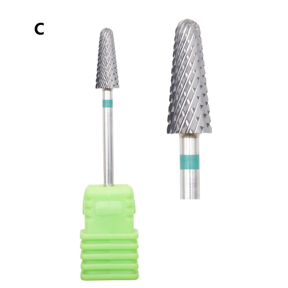 Image of 3/32" Milling Cutter For Manicure, A 5mm Cone Carbide Nail Drill Bit, Suitable For Electric Drill Additions