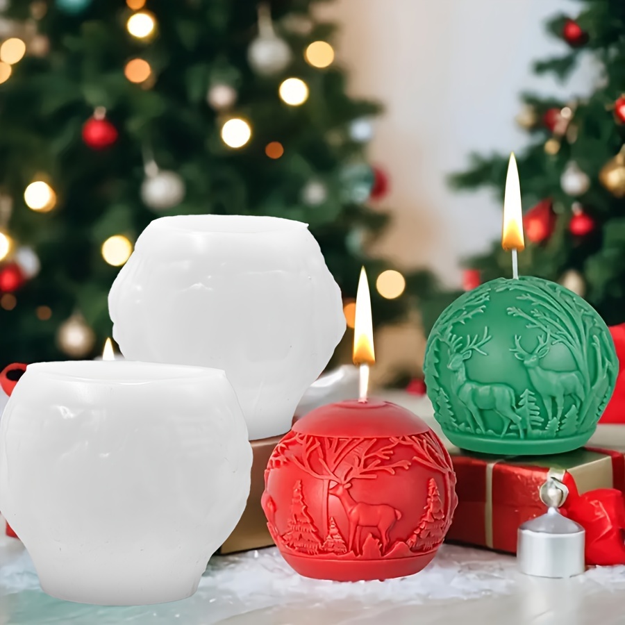 

1pc Christmas Tree & For Diy - Making Kit, 3d Fondant Molds, Supplies For Decor And Favors