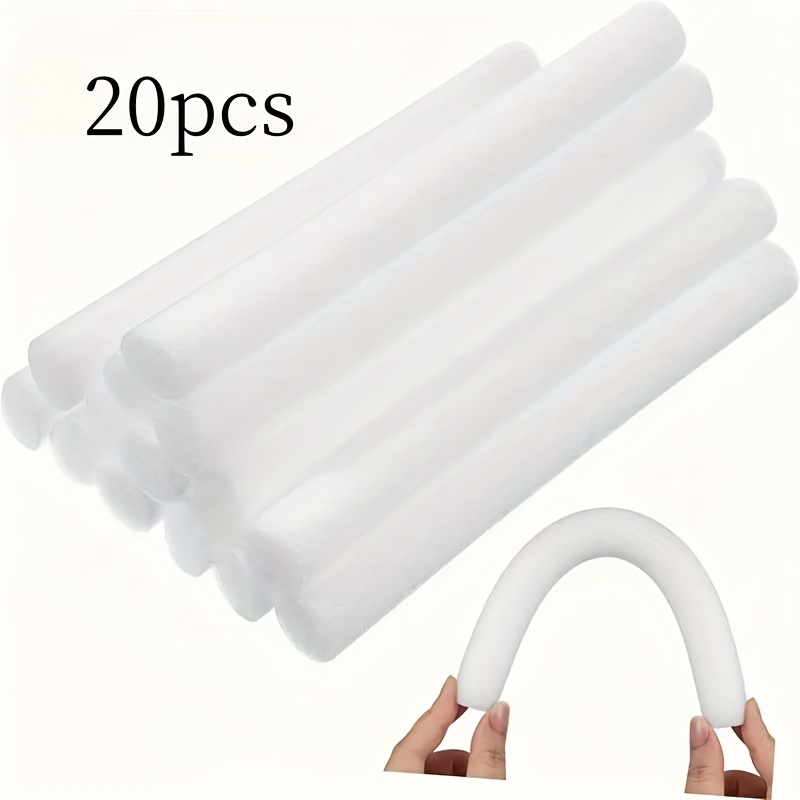 Image of 10pcs/20pcs Foam Rod For Stretch Sofa Slipcover, Non-slip Foam Sticks For Sofa Cover, Furniture Protector, Seam Strip For Stretch Couch Covers (circular)