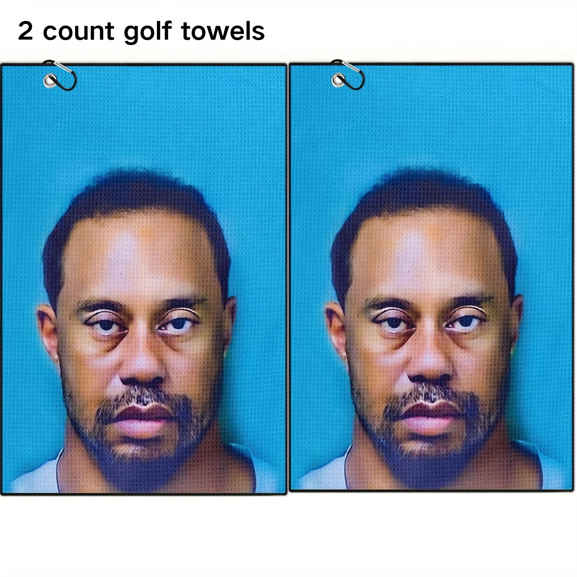 

2 Funny Printed Golf Towels, Funny Golf Accessories For Men Women, Golf Gift For Golf Fan Dad , Golf Lover Retirement Birthday Gift