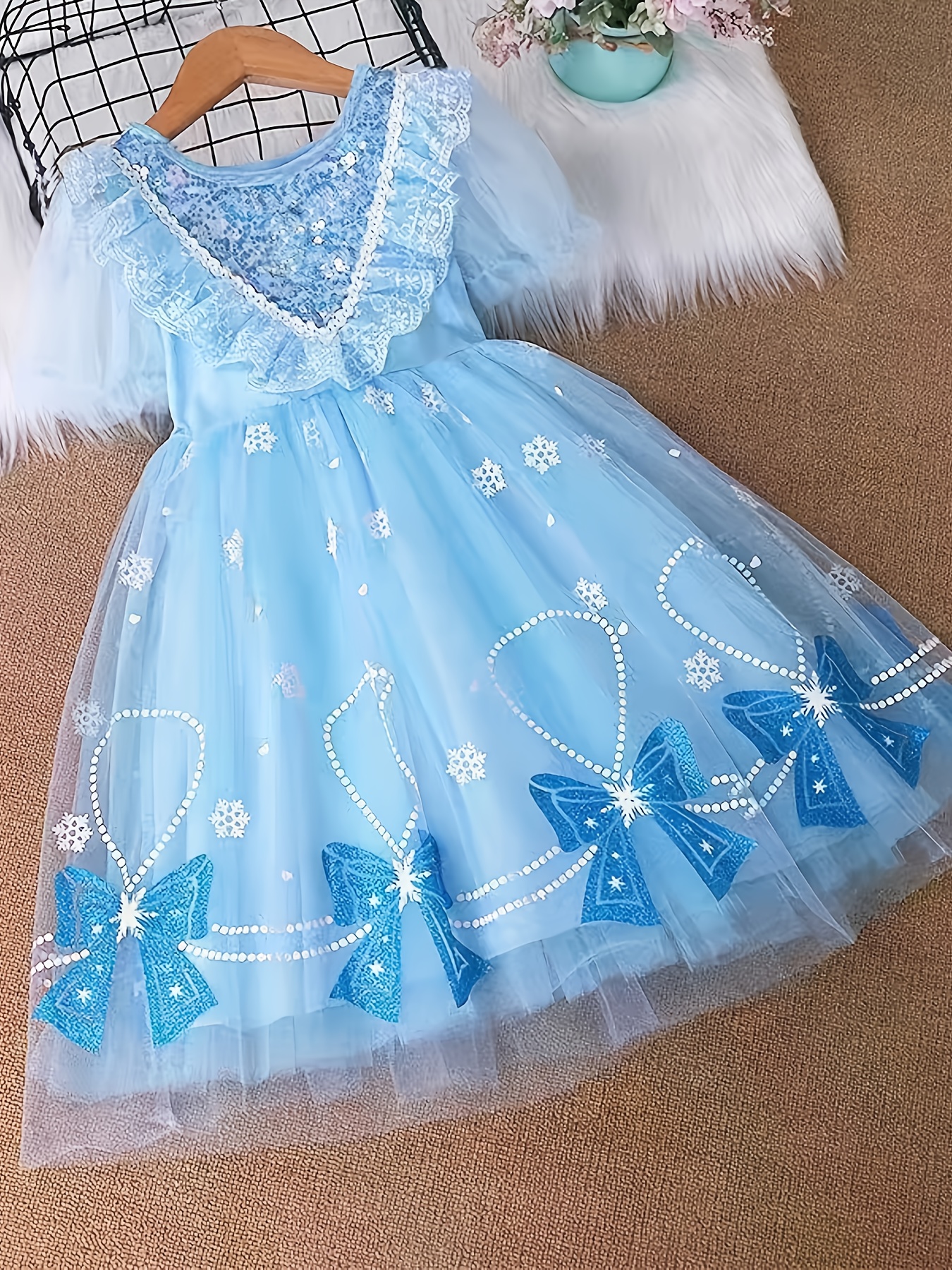 strapless open back dress The Enchanted Rose Princess Dress  Luxury Kids Costume by Teresita Orillac   Joy Costumes