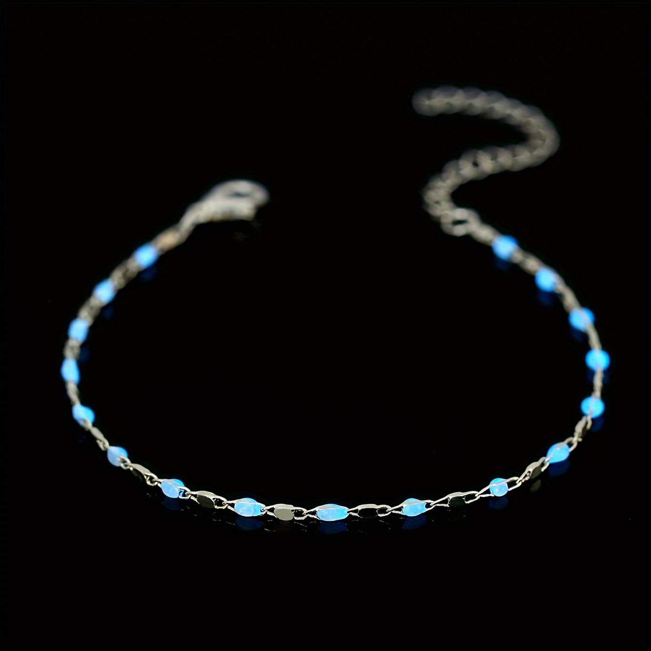 Glow-in-the-Dark Bracelet with Luminous Beads