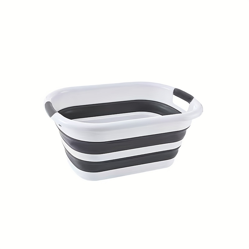 Image of Multi-functional Foldable Storage Basket, Laundry Hamper, Pet Bathing Bucket, Bathroom Organizer, Usable In , Christmas And Halloween Gift, Laundry Basket, Laundry Baskets