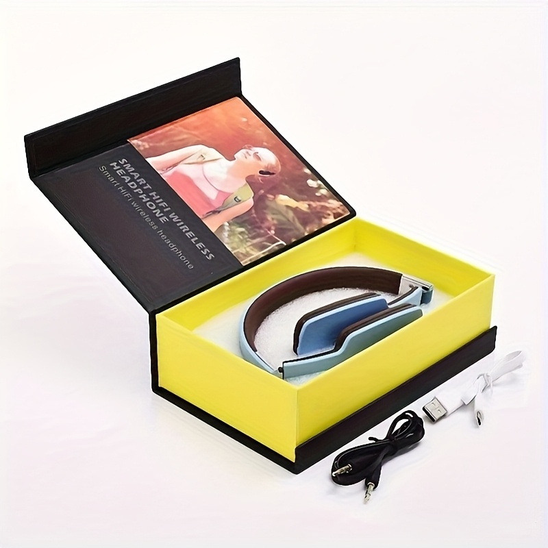 High-Quality Immersive Noise-Canceling Headphones, a Must-Have for Travel, Ultra-Long Battery Life Eliminates Power Anxiety, Adjustable Design, Clear High-Quality Voice Calls, USB Charging, Voice Call Enhancement | Modern Headphone Styles
