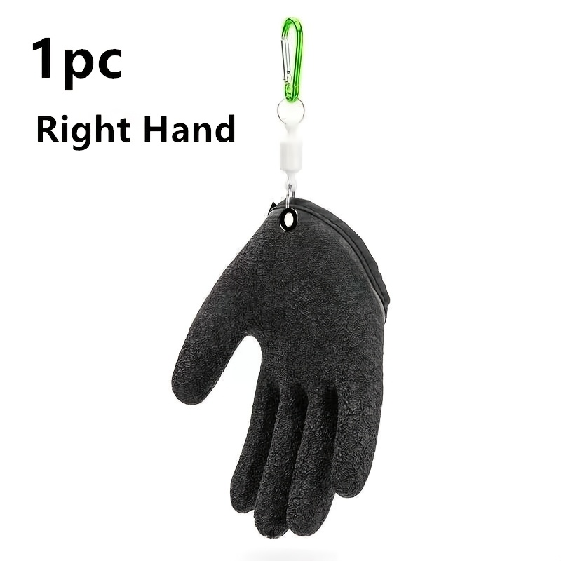 Image of 1pc Latex Fishing Glove, Outdoor Portable Fishing Glove, Lure Fishing Glove