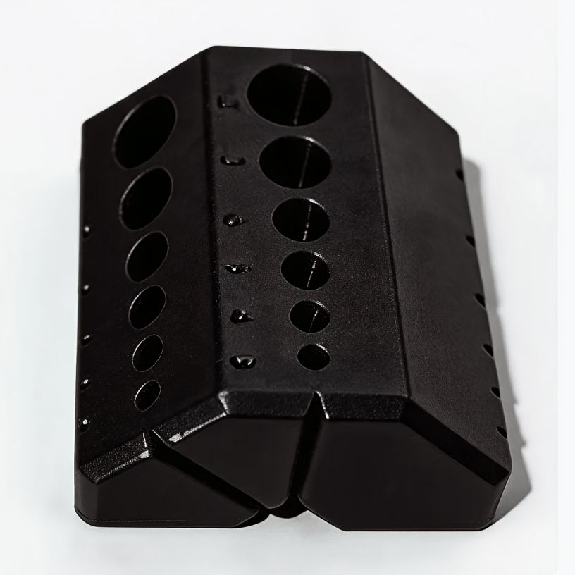 TEMU 1pc 3d Printed Plastic Portable Drilling Guide, Special For 45 Degree And 90 Degree Angle Precise Drilling, With Numbered Guide, Compatible With